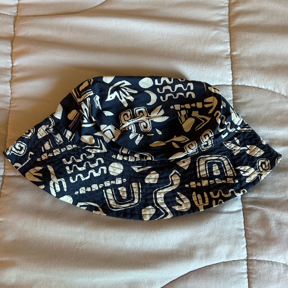 Patagonia Blue and White Hat